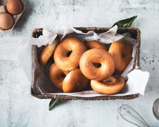 bagel recepten // bagel toppings // lekkere bagels // gezonde bagels // vegetarische bagels // zoete bagels // thuis bagels maken // beleg bagels